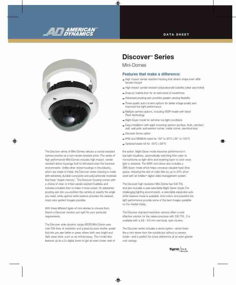 American Dynamics Security Camera Discover Series-page_pdf